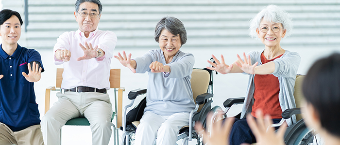 心身の健康を支える多彩な活動