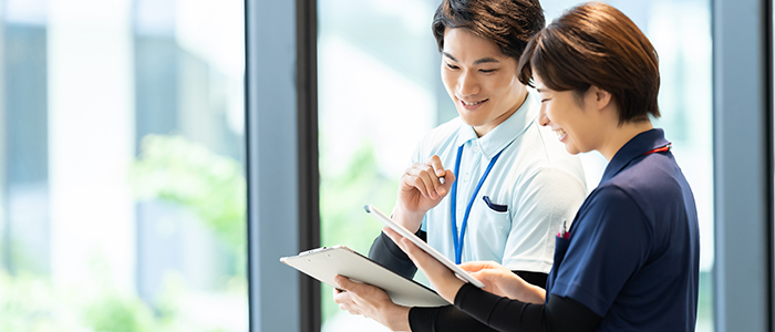 チームで支える安心のサポート体制